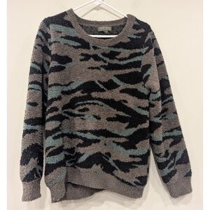 Barefoot Dreams CozyChic Seaside Crew Pullover Size Large